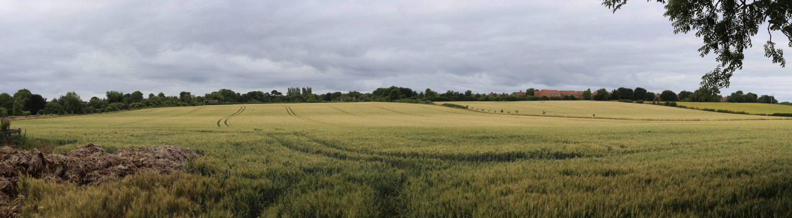 existing view looking south west