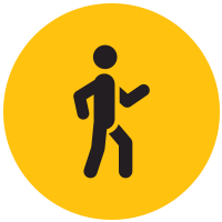nature walks icons