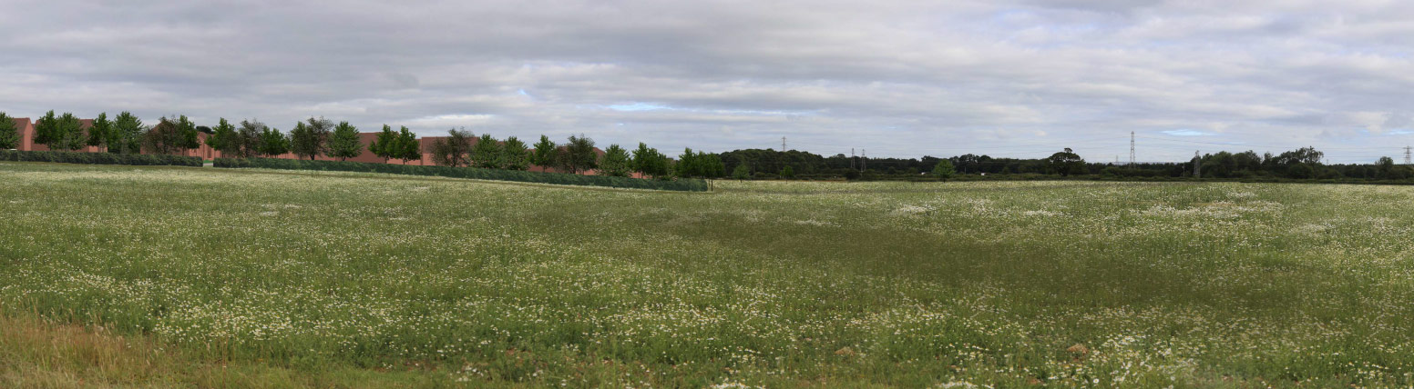 proposed view looking north west